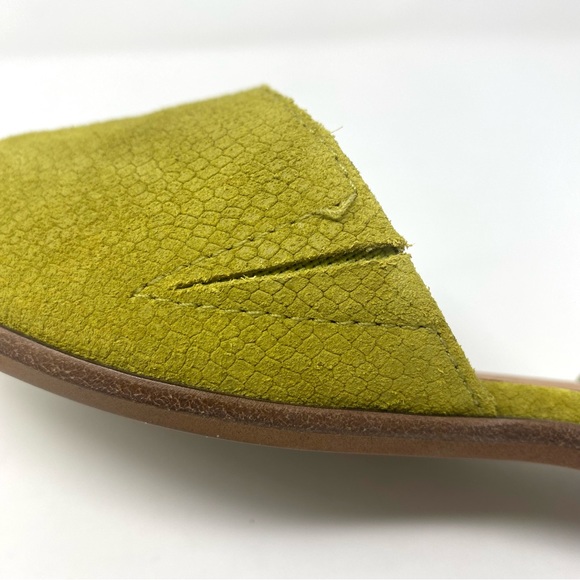 Madewell The Marisa D’Orsay Embossed Suede Flat - Size 7 - Picture 6 of 9